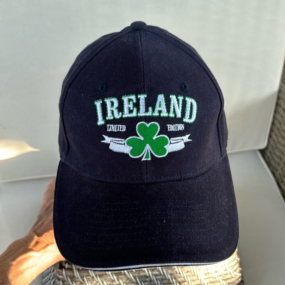 Ireland Hat Ball Cap Adjustable Hook and Loop Closure UNISEX